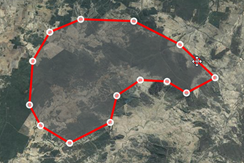 draw polygon add vertex