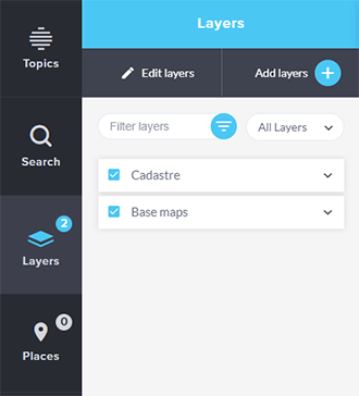 layers panel DCDB