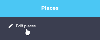 Editing Place Places